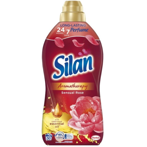 Кондиціонер для білизни Silan Aromatherapy Чуттєва троянда, 1100 мл